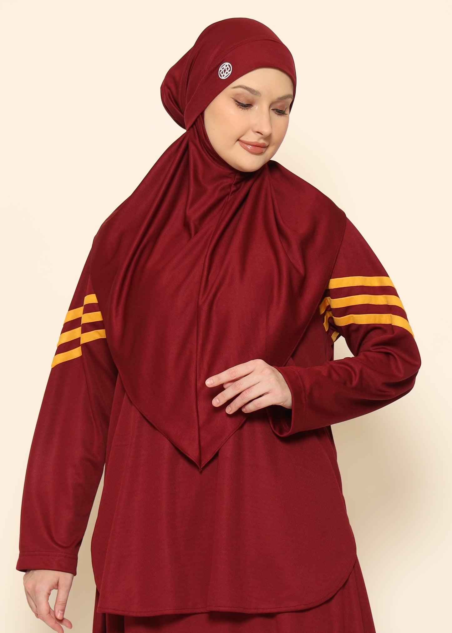 Bow Top - Maroon