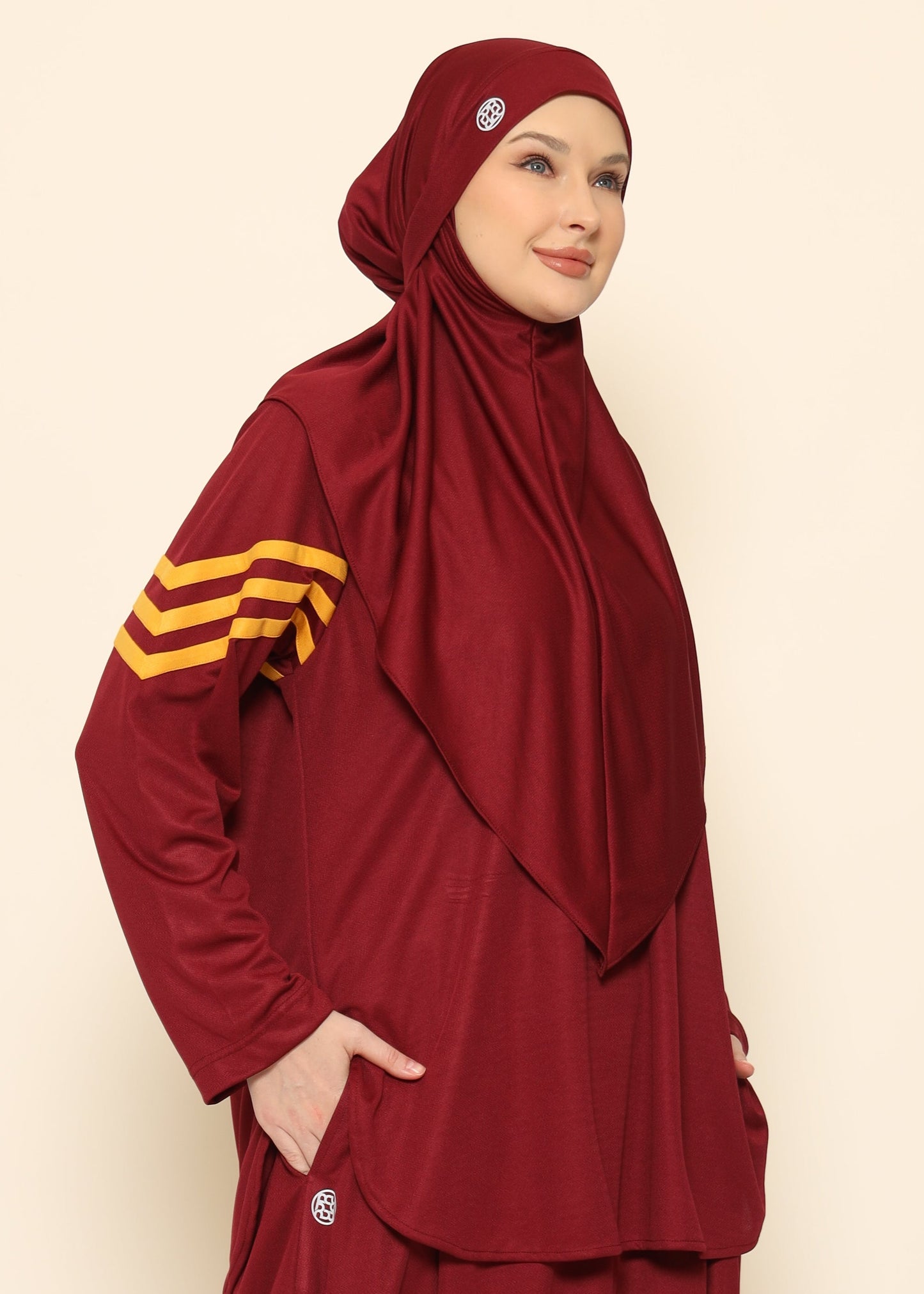 Bow Top - Maroon