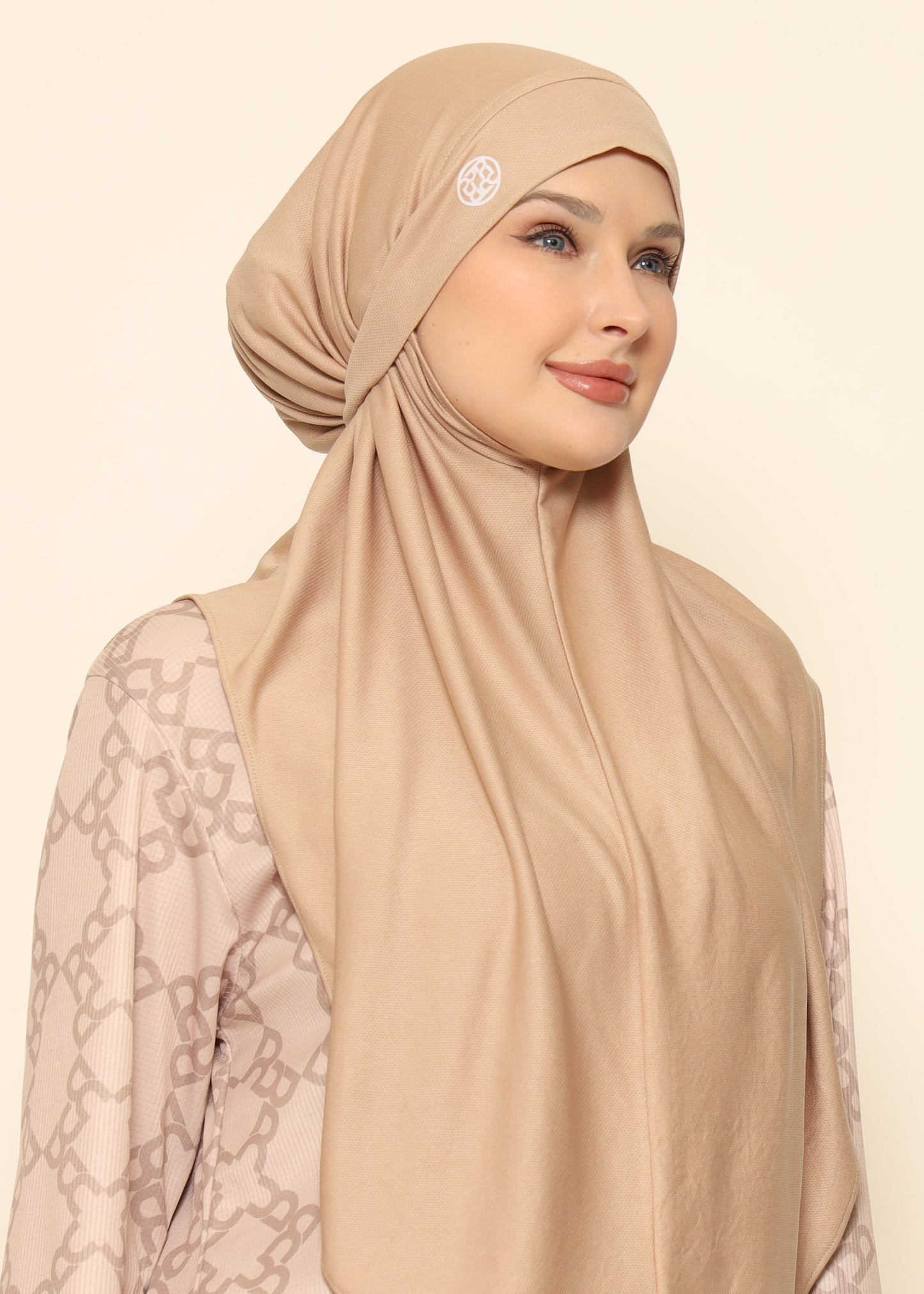 Tenis Sport Hijab - Shortbread