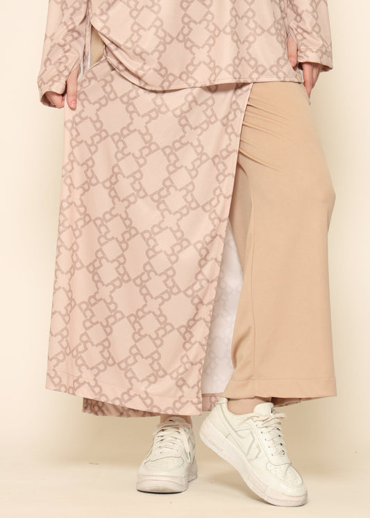 Tennis Pants Skirt - Shortbread