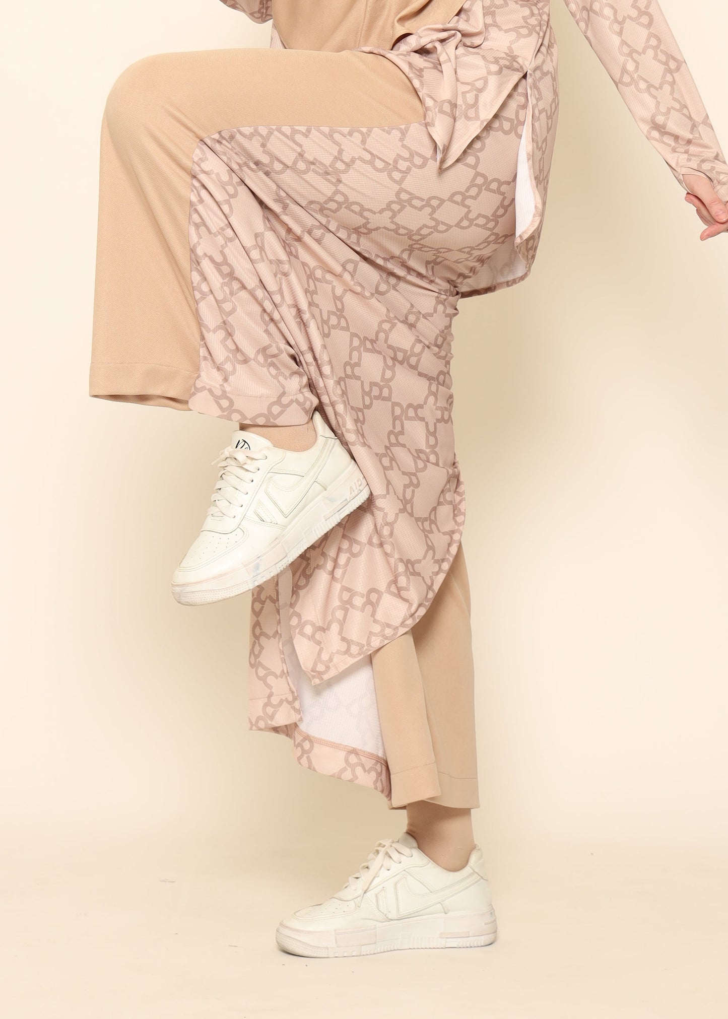 Tennis Pants Skirt - Shortbread