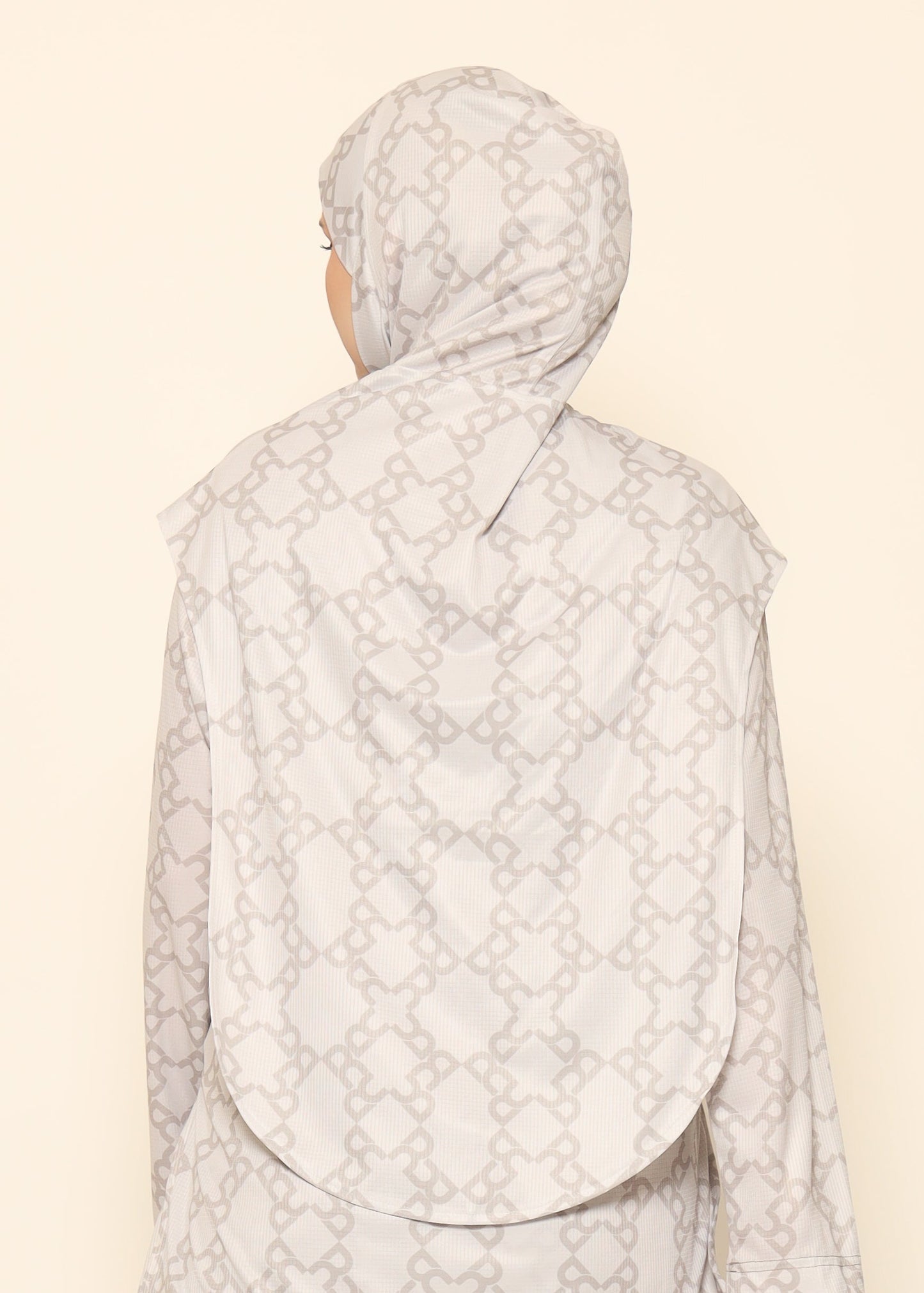 Padel Sport Hijab - Marshmallow