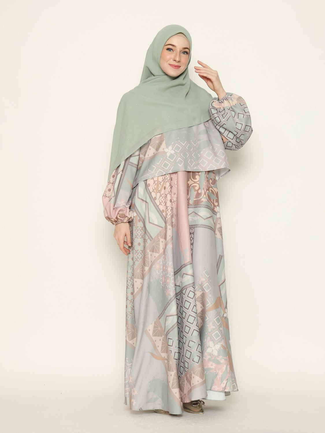 Hajar Dress - Abyss