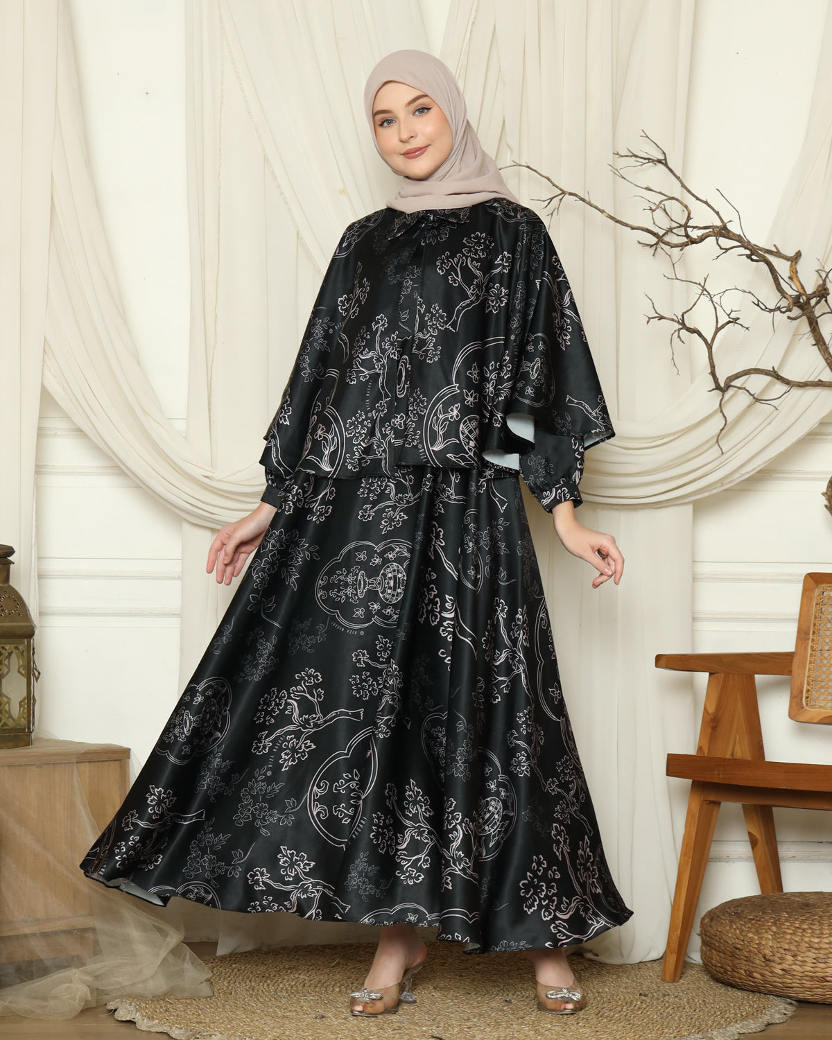 Sultana Dress - Ebony