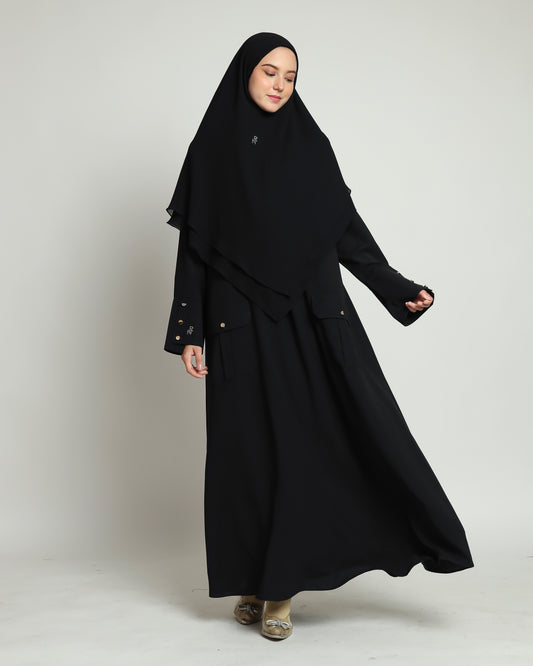 Aqsa Abaya - Black