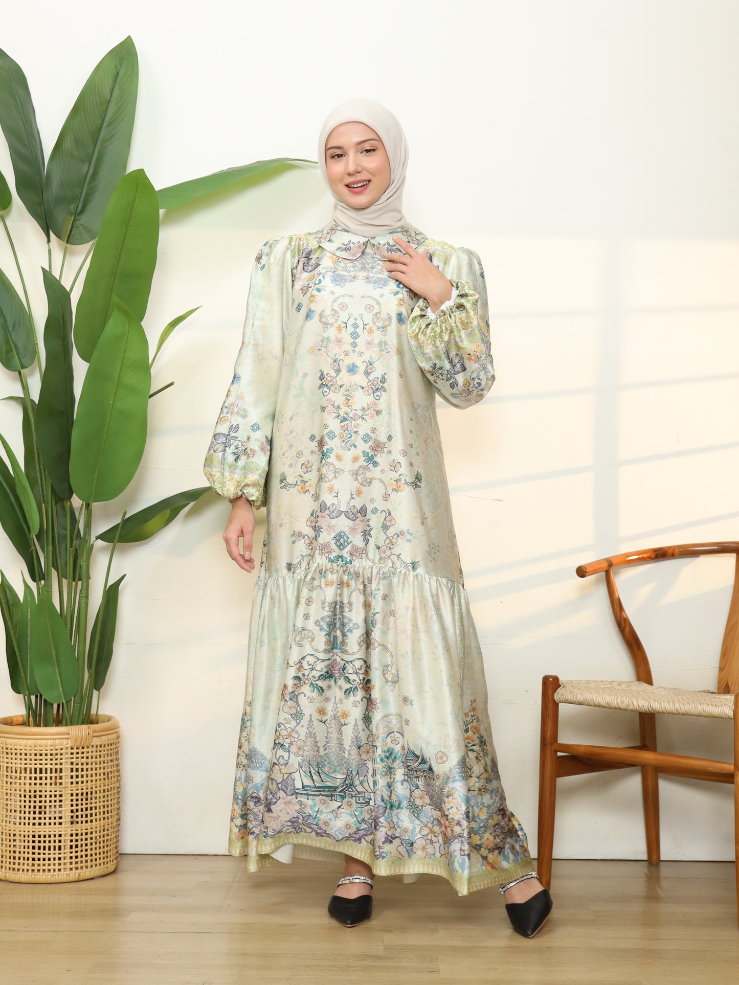 Mande Dress - Matcha