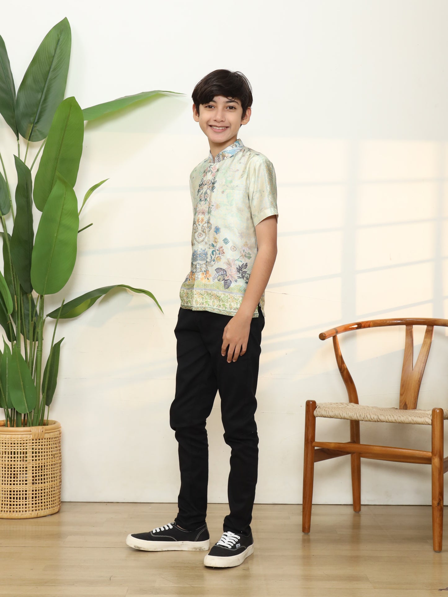 Buya Shirt Boy - Matcha