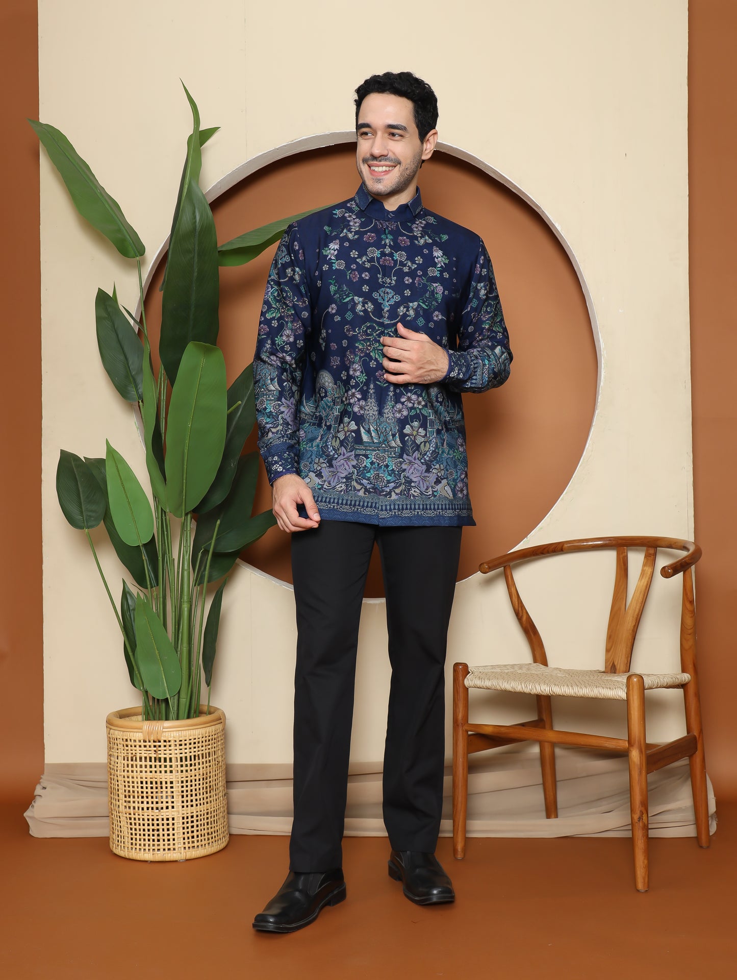 Bujang Shirt - Navy