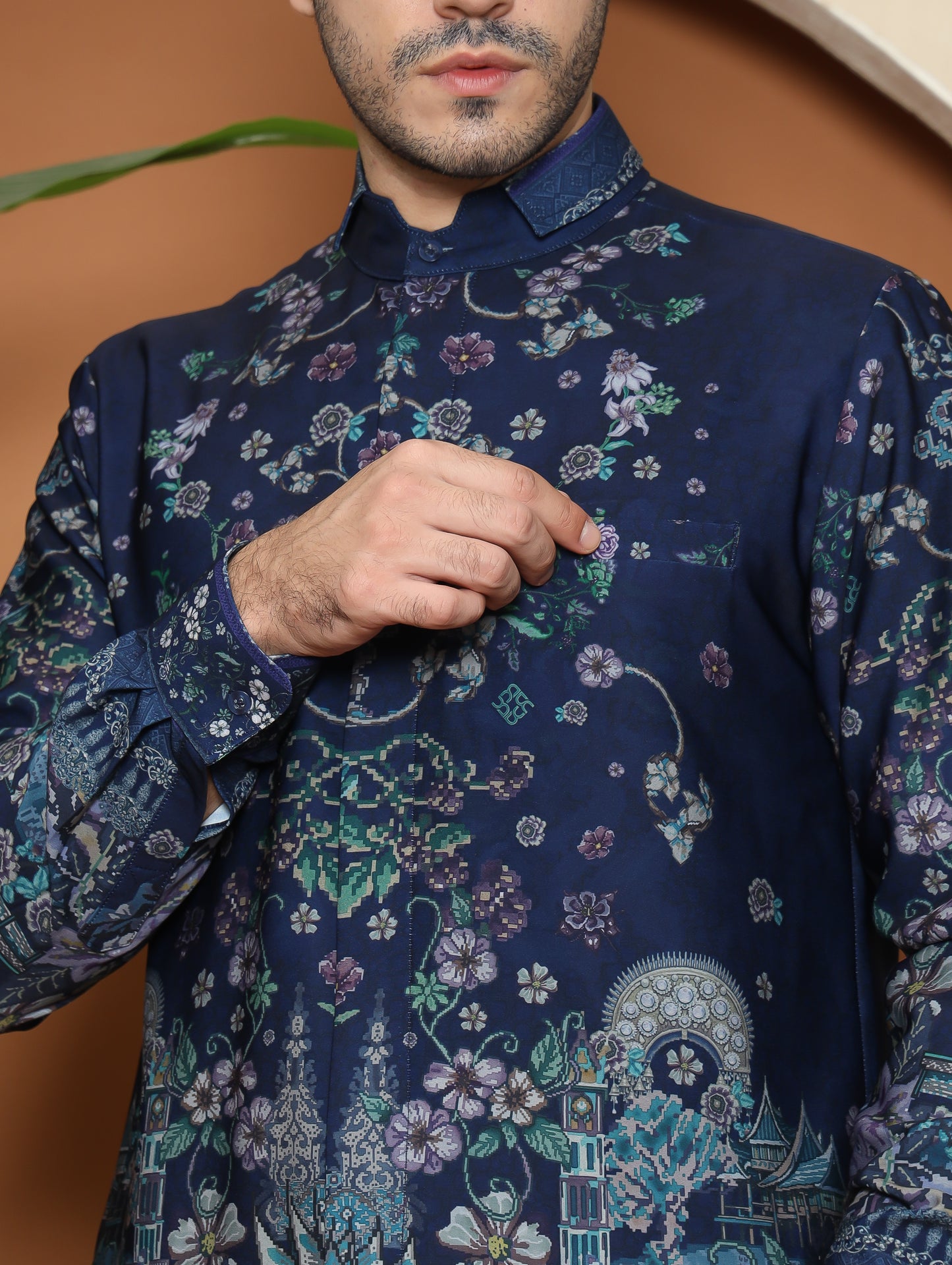Bujang Shirt - Navy