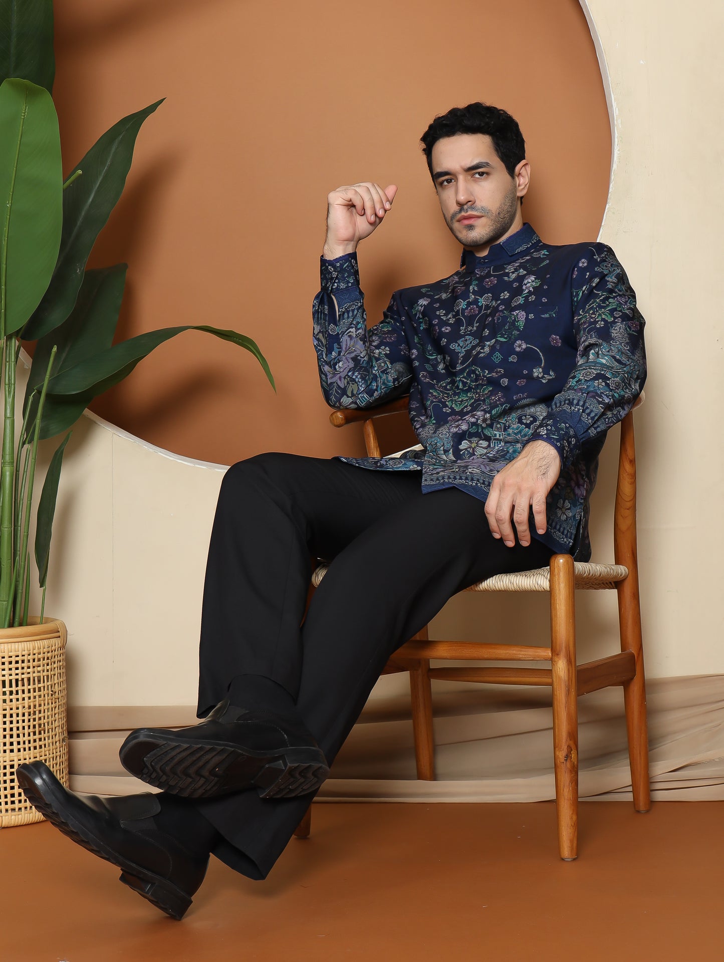 Bujang Shirt - Navy