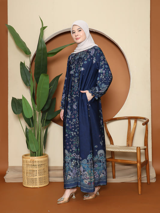 Gadih Dress - Navy