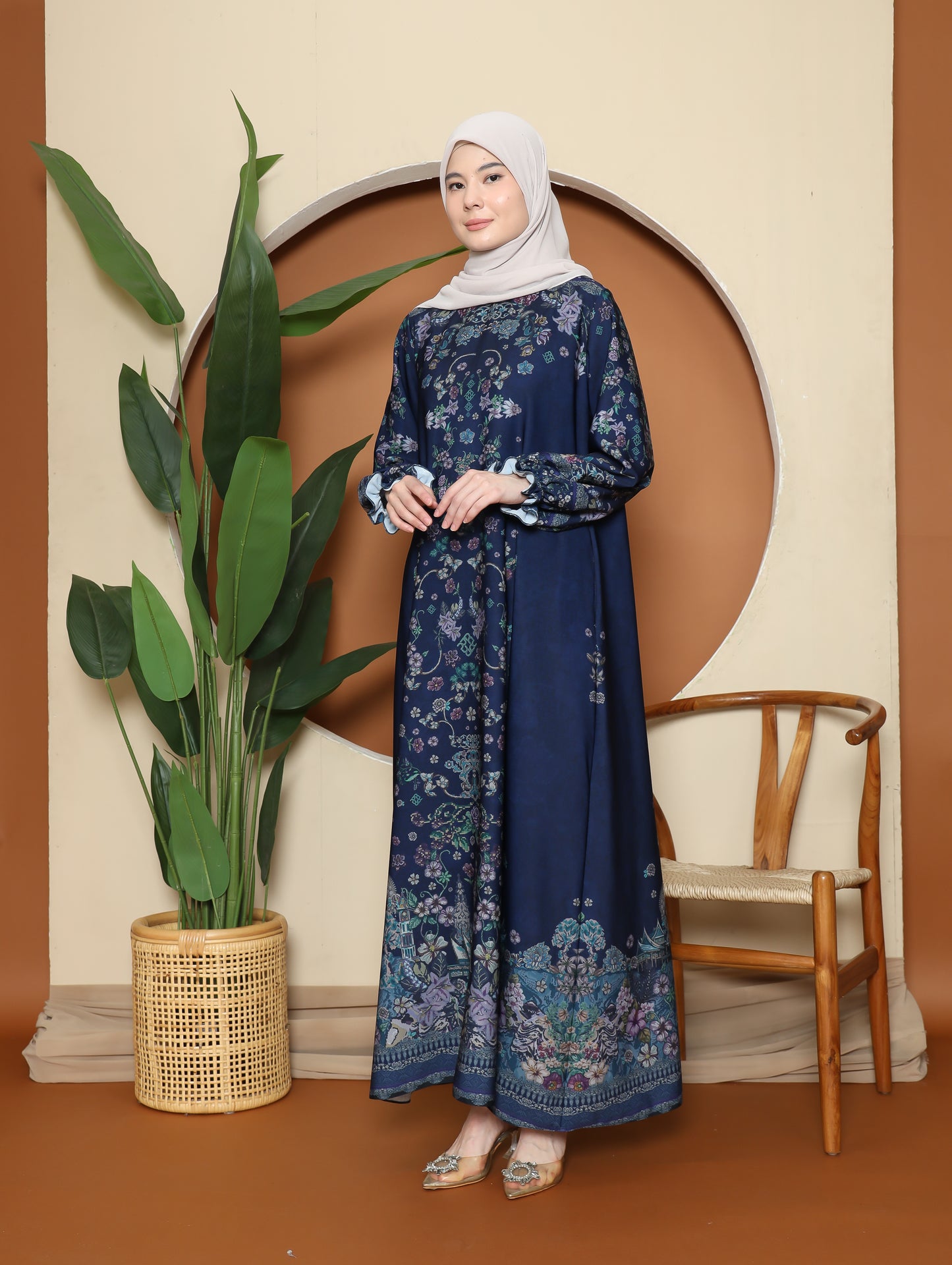 Gadih Dress - Navy