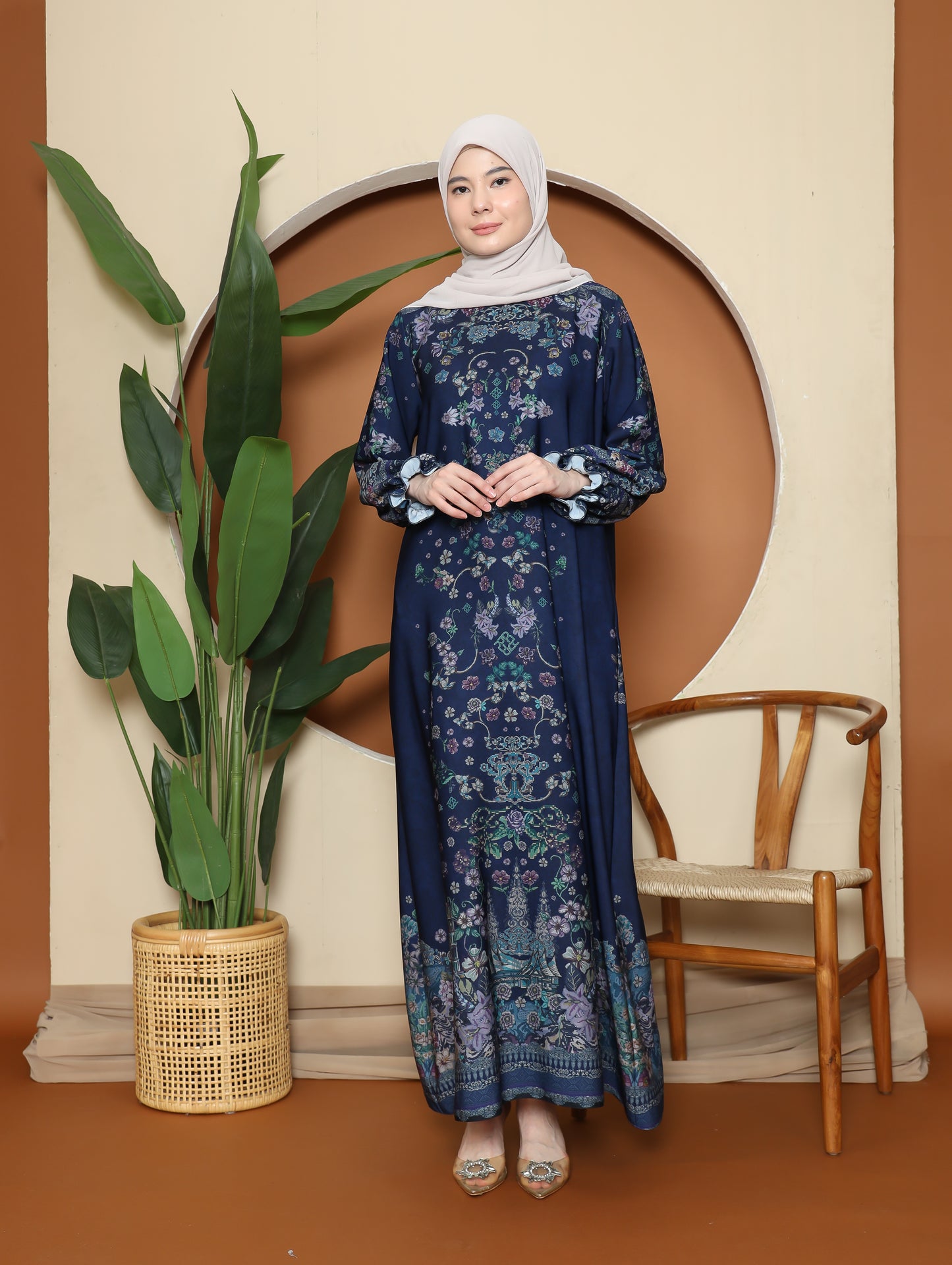 Gadih Dress - Navy