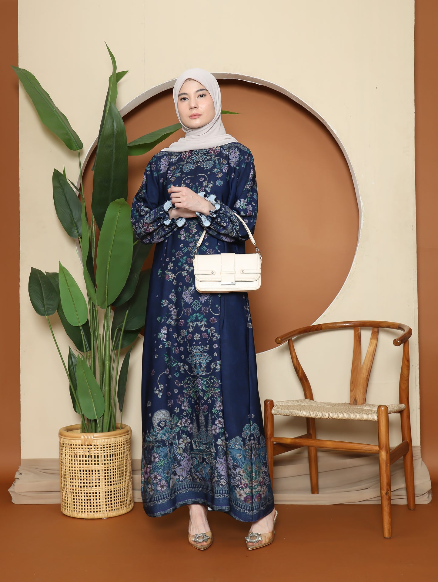 Gadih Dress - Navy