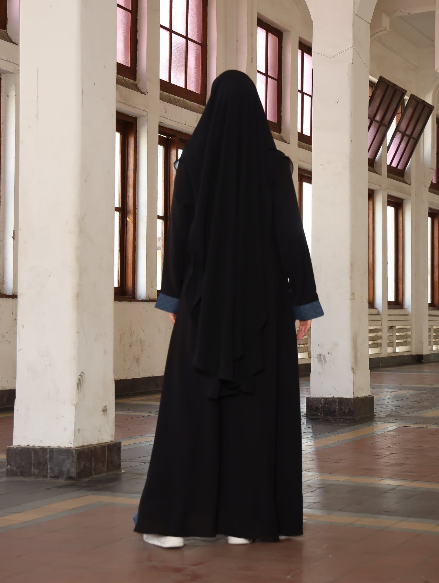 Taif Abaya - Fiord Blue