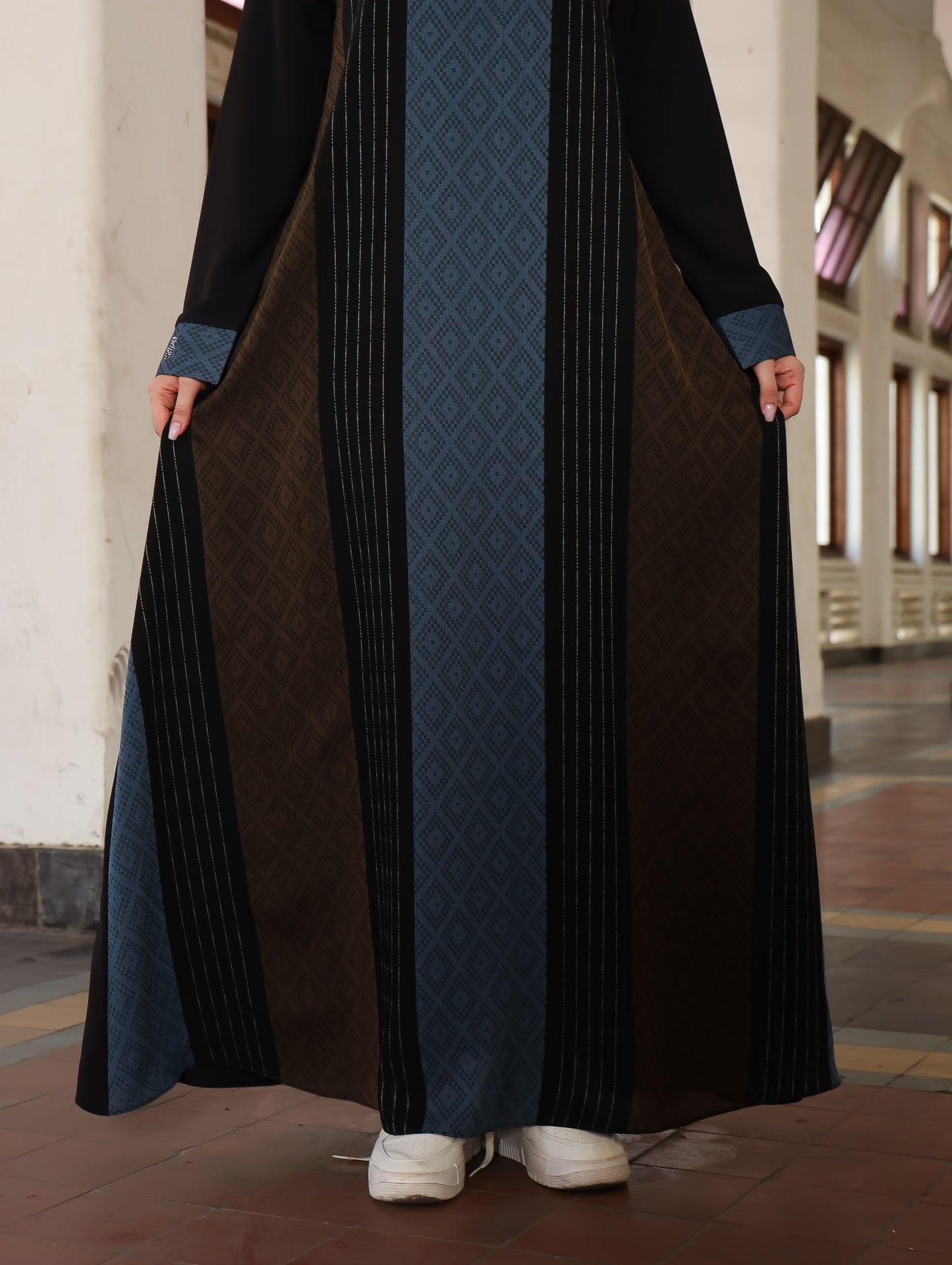 Taif Abaya - Fiord Blue