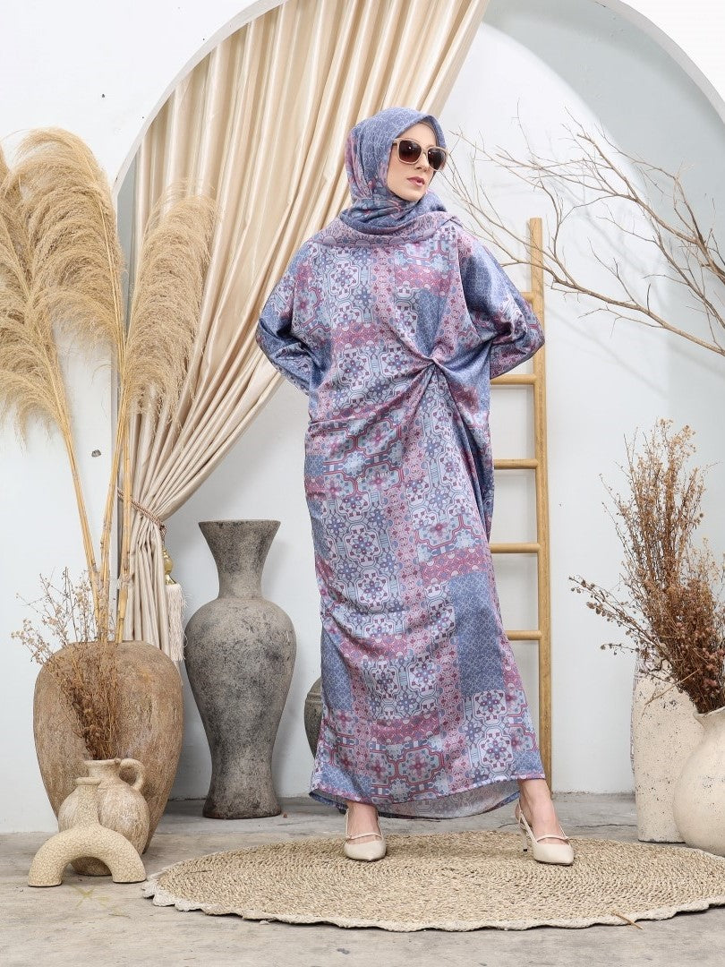 Hadiqah Kaftan - Deep Water