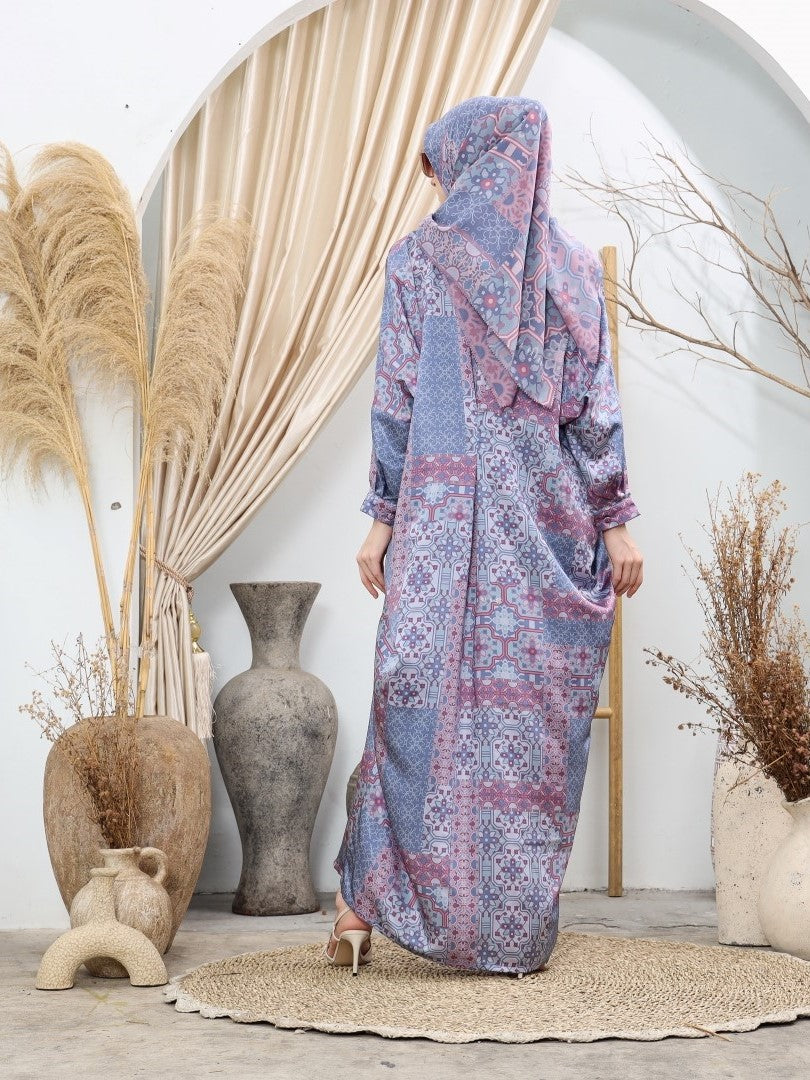 Hadiqah Kaftan - Deep Water