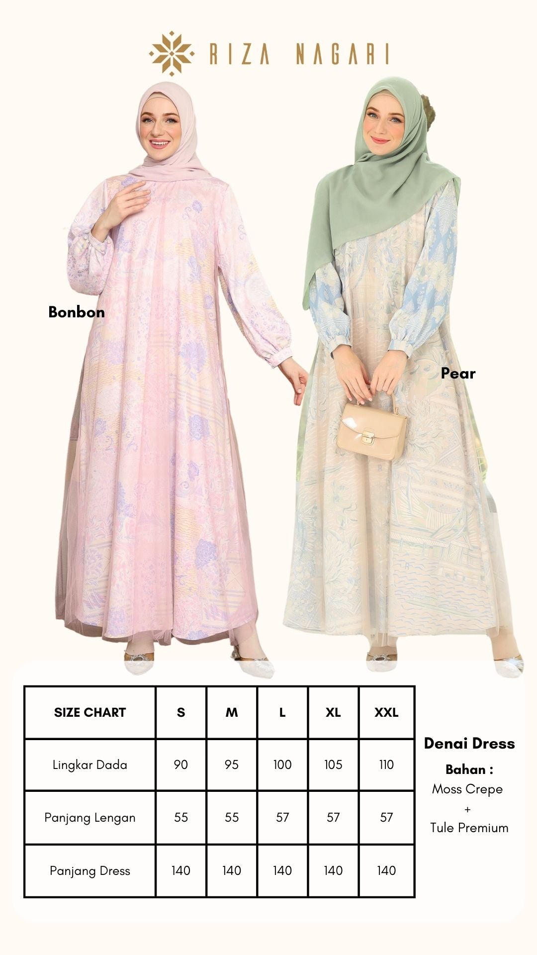 Denai Dress - Bonbon