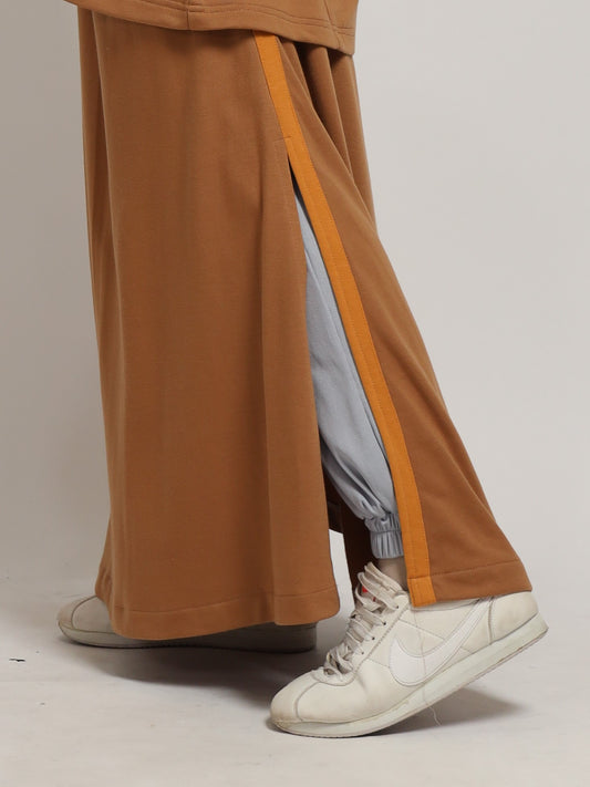 Clicker Pants Skirt - Mocca Brown