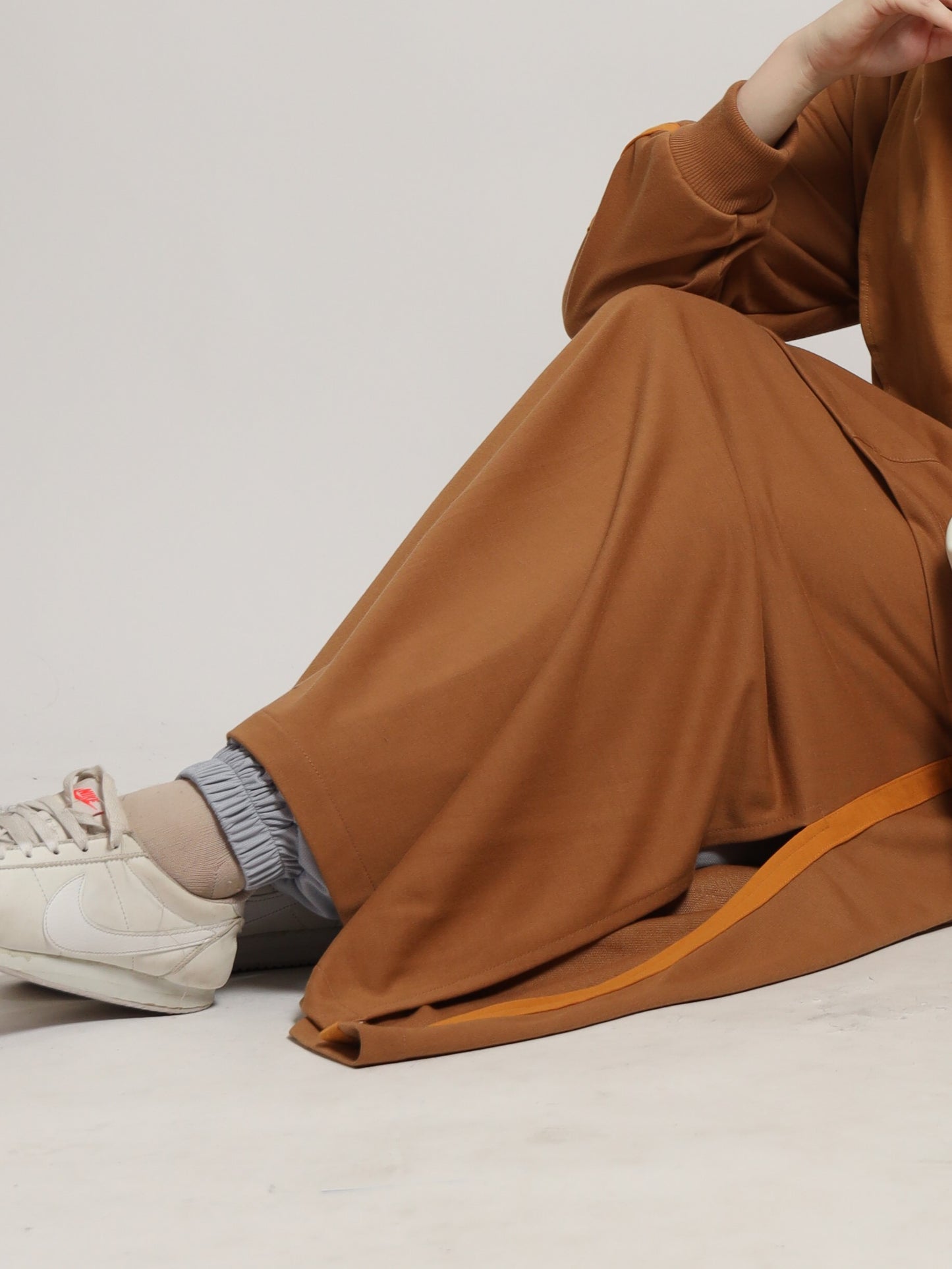 Clicker Pants Skirt - Mocca Brown