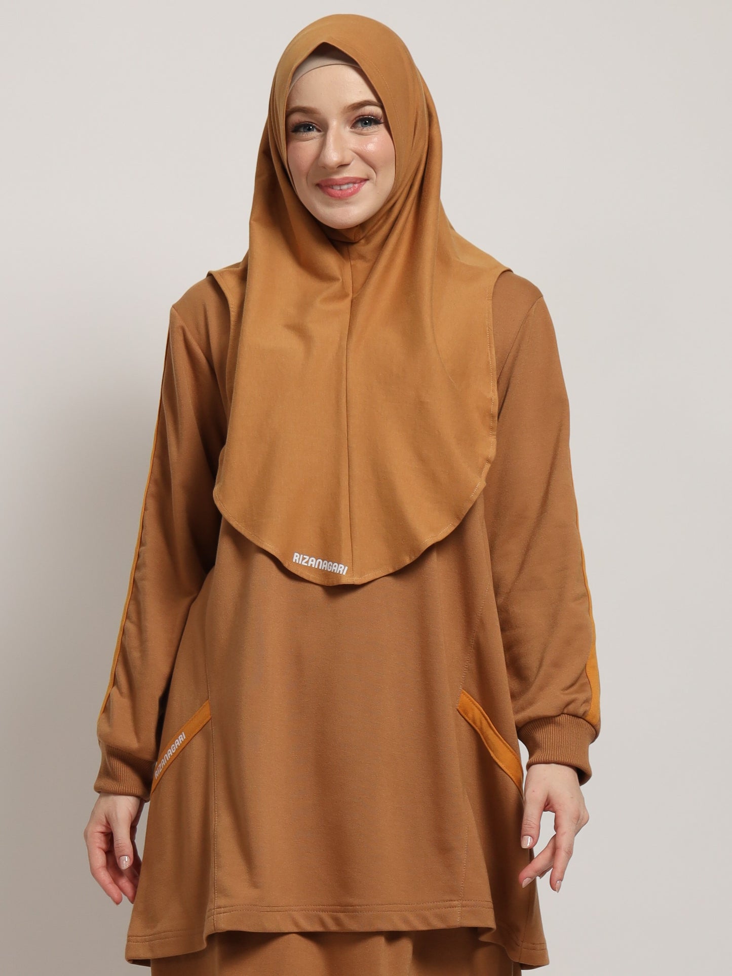 Clicker Top - Mocca Brown