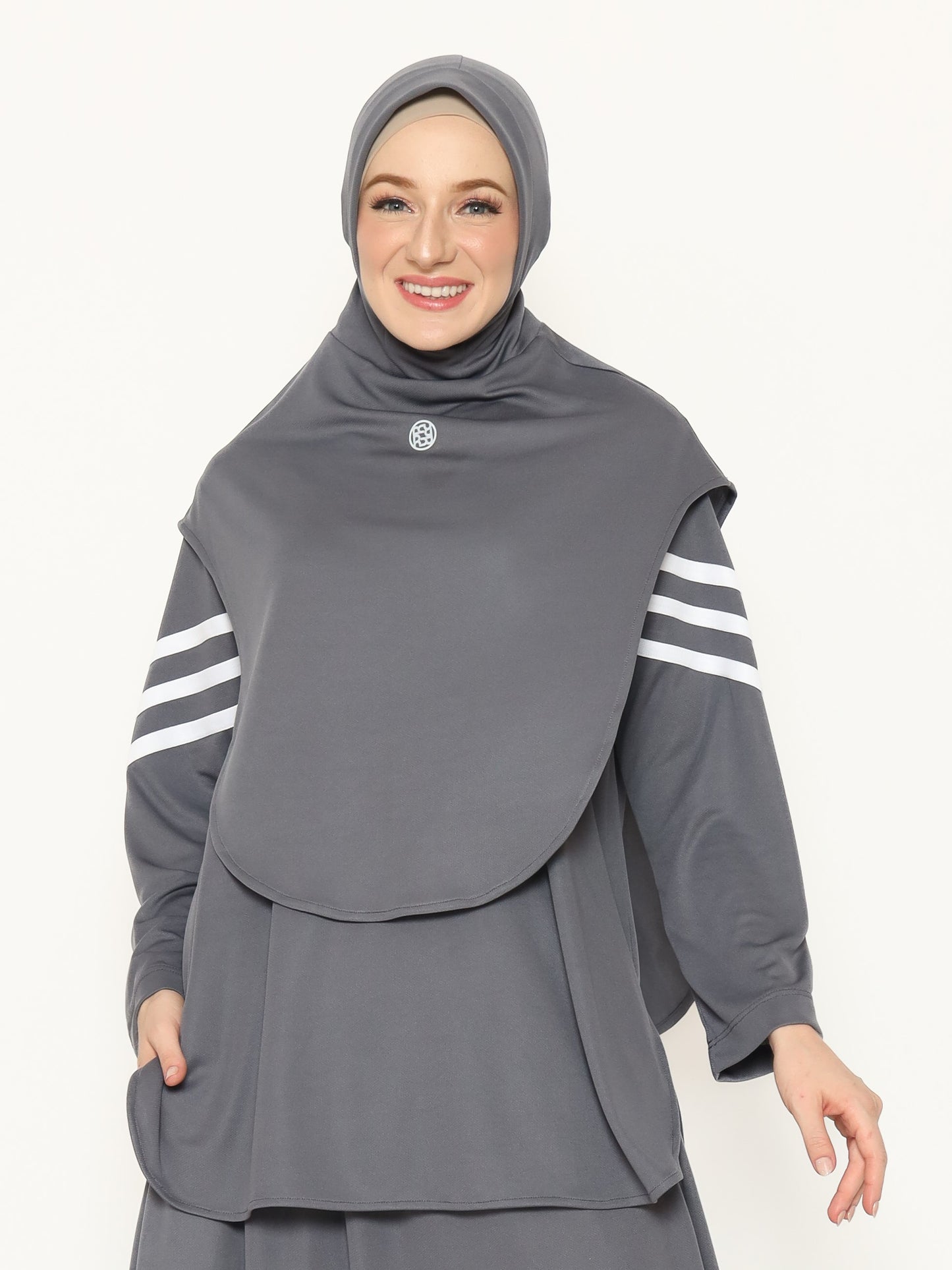 Bow Top - Dark Grey