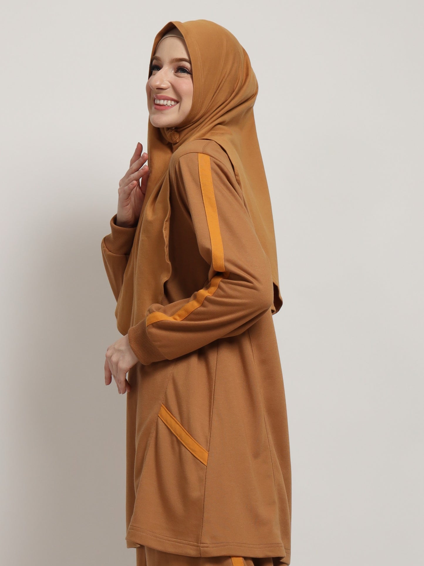 Clicker Top - Mocca Brown