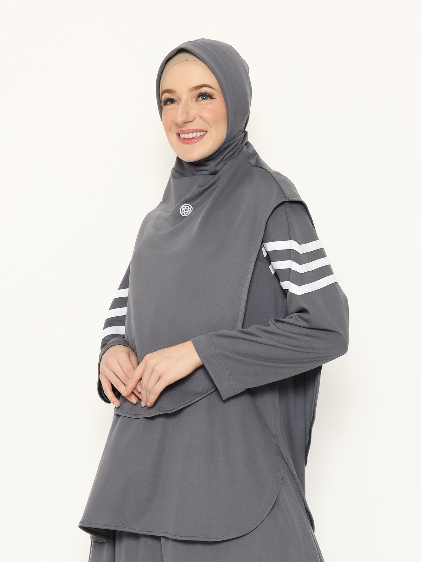 Bow Top - Dark Grey