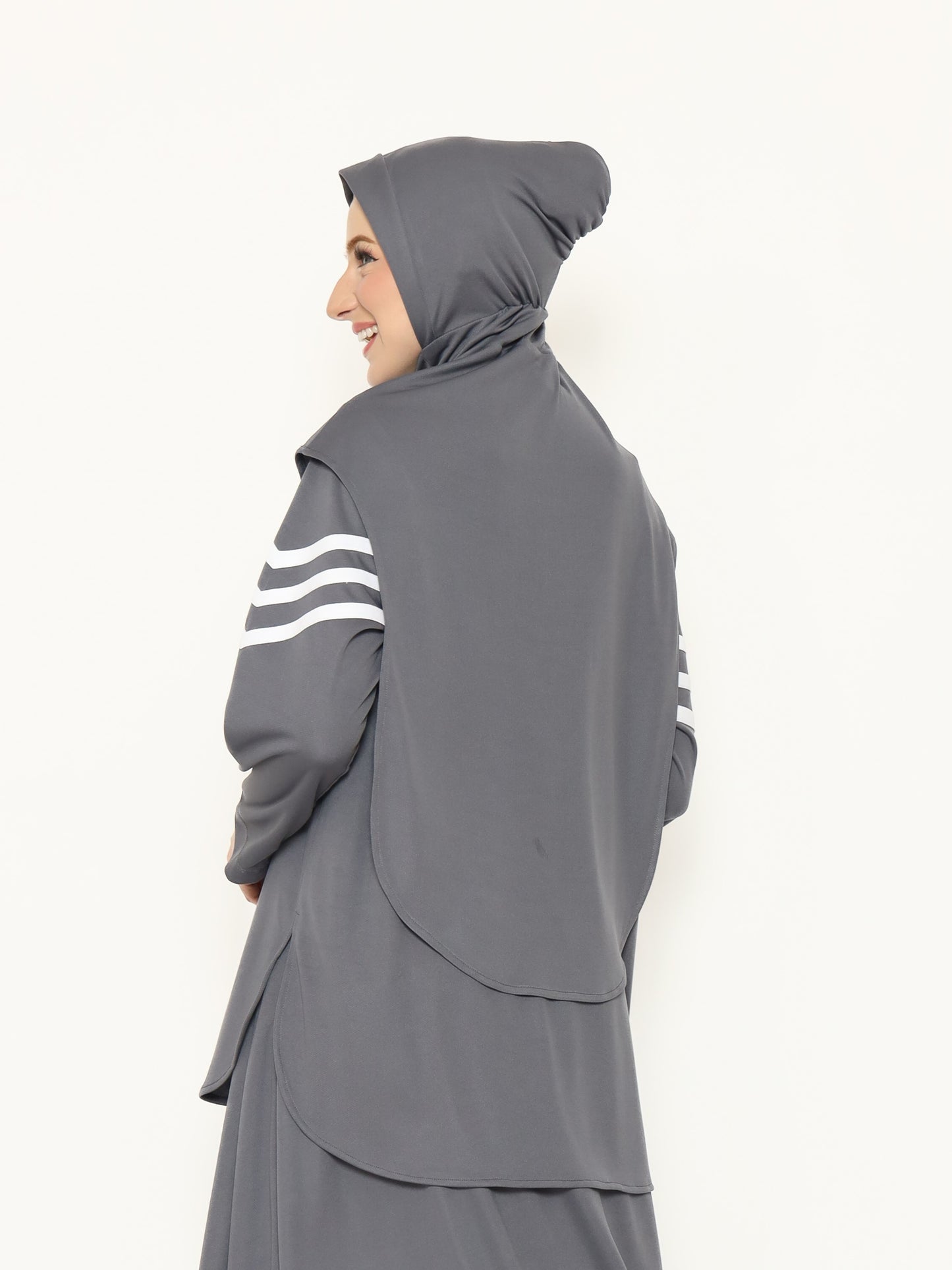 Bow Top - Dark Grey