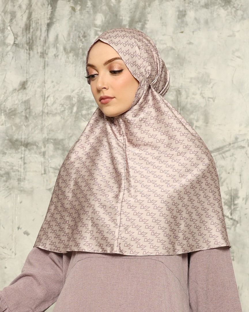 Relax Hijab Insignia - Dusty Pink