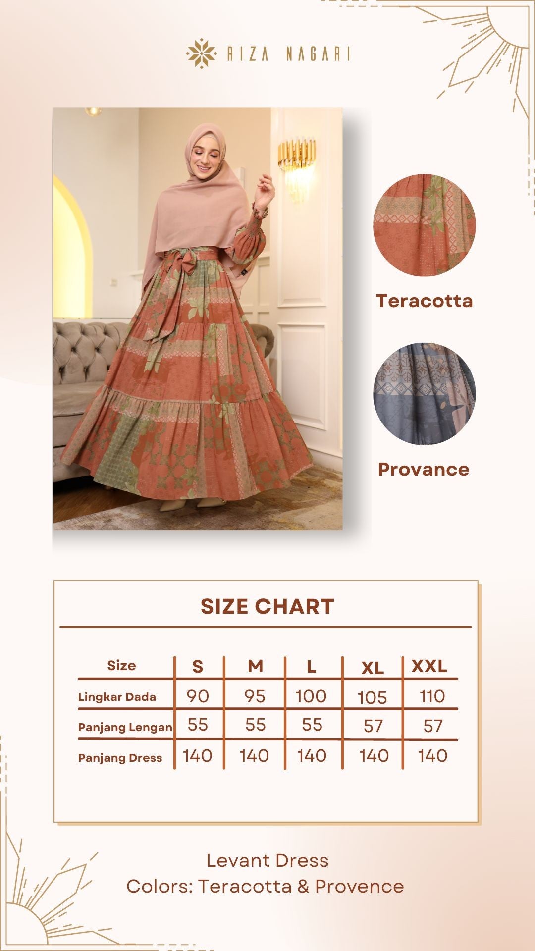 Levant Dress - Terracotta