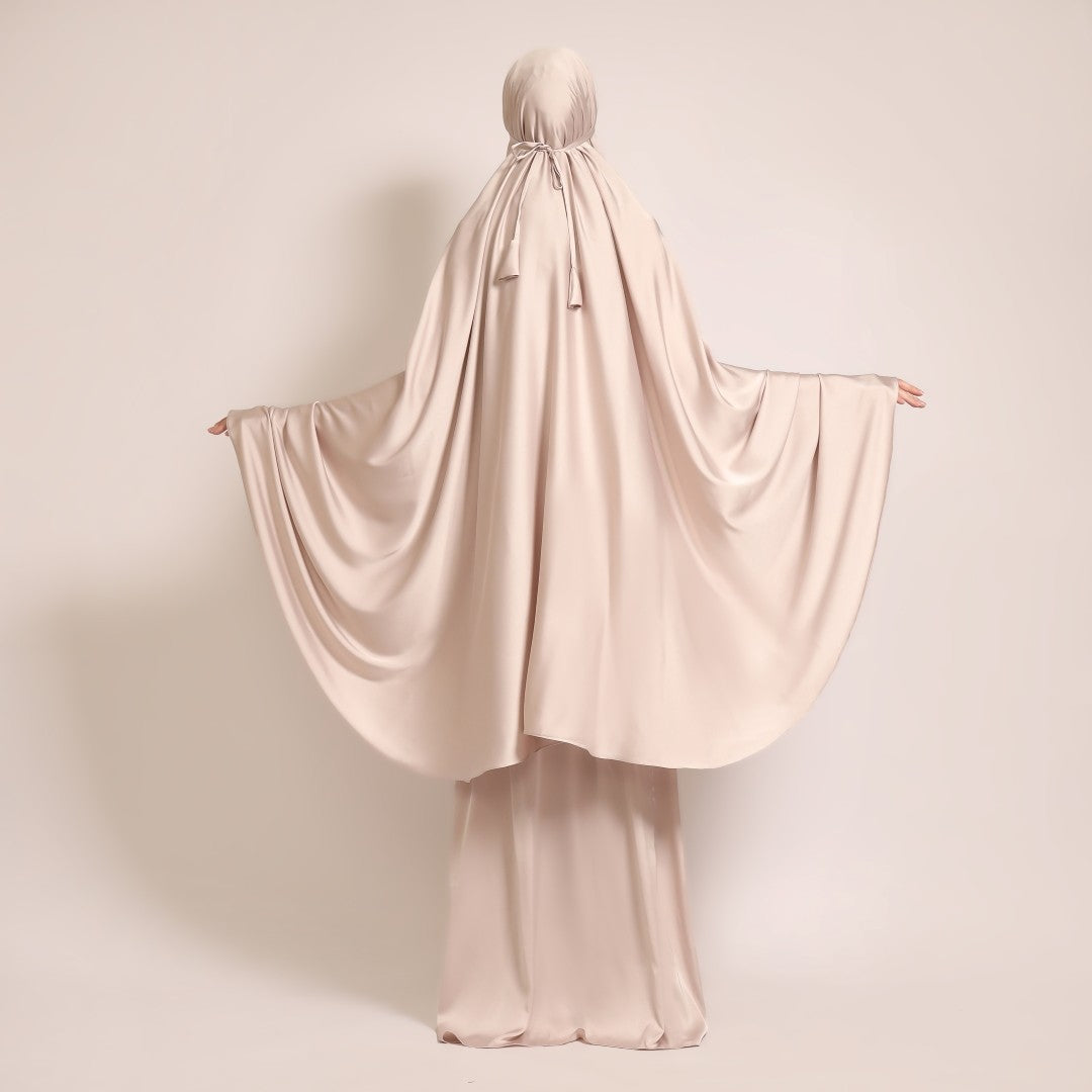 Travel Prayer Robe - Blush Grey