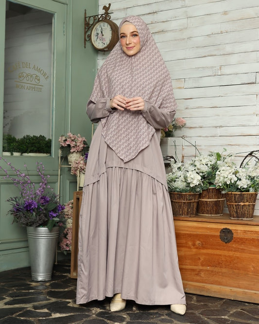 Royale Khimar - Dusty Pink