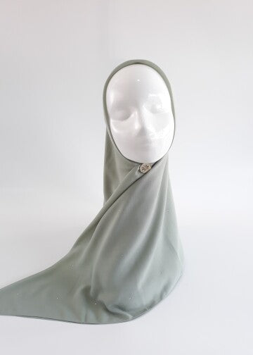 Ultima Scarf - Pastel Green