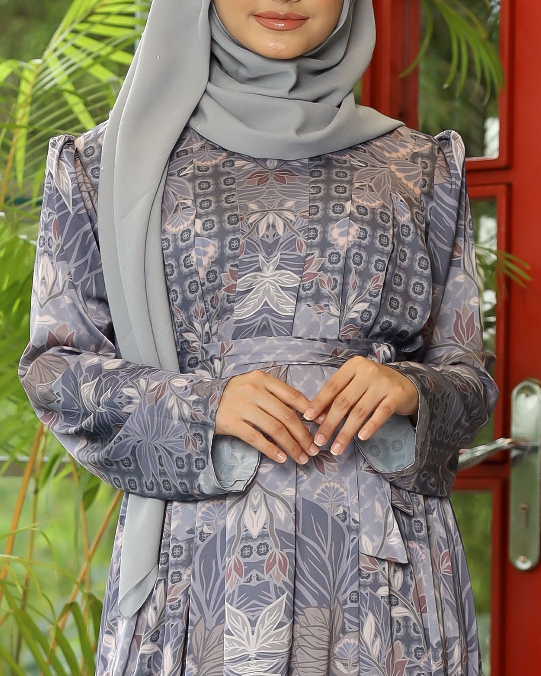 Nuci Dress - Ombre Blue