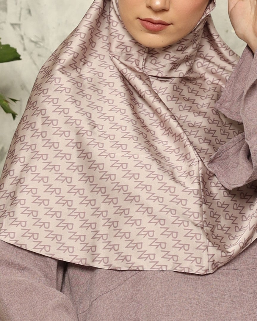 Relax Hijab Insignia - Dusty Pink