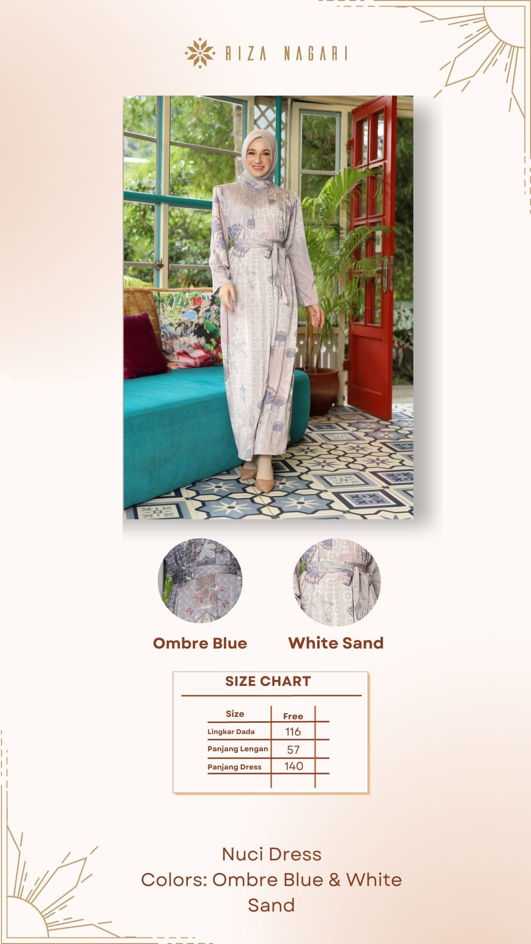 Nuci Dress - White Sand