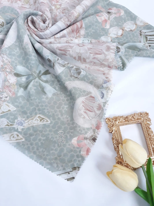 Crystallized Scarf - Meadow