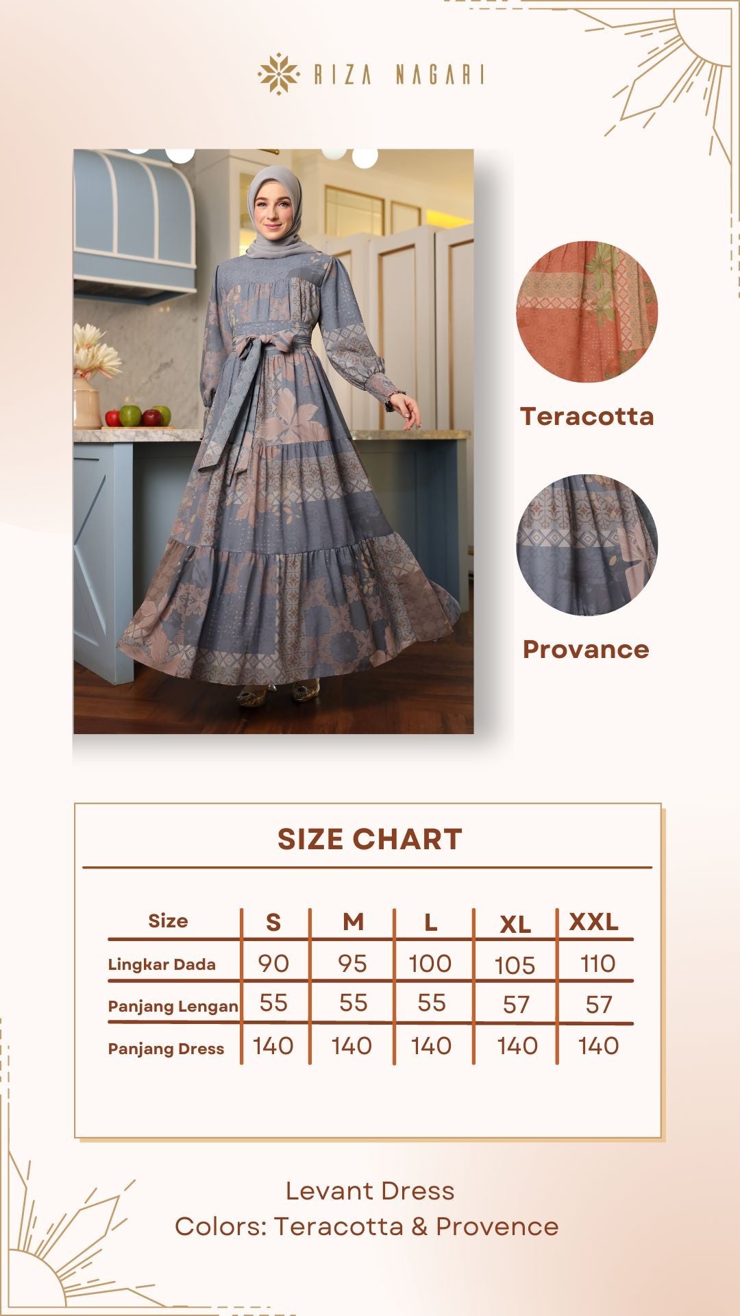 Levant Dress - Provence