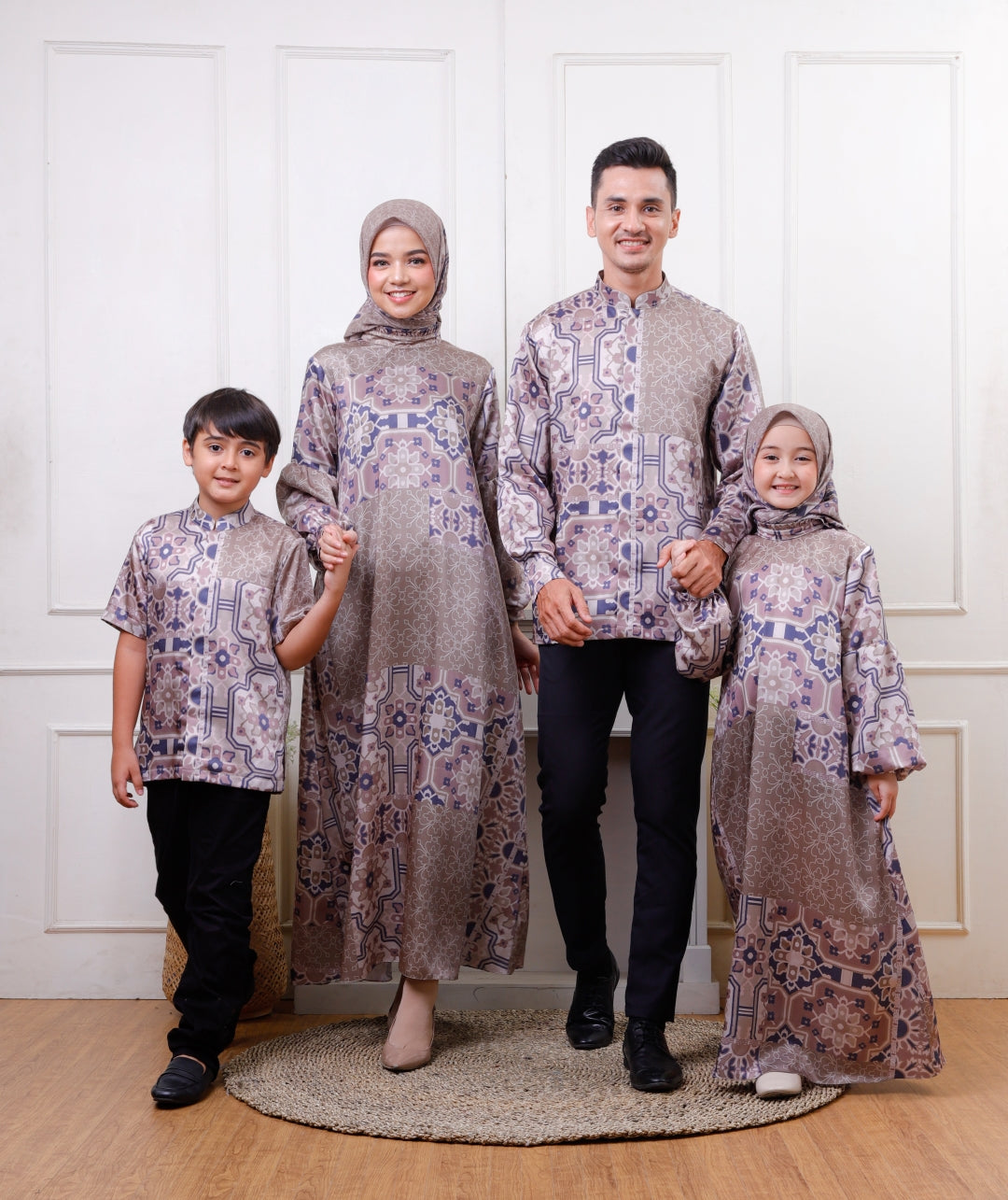 Raudah Dress Girls - Copper