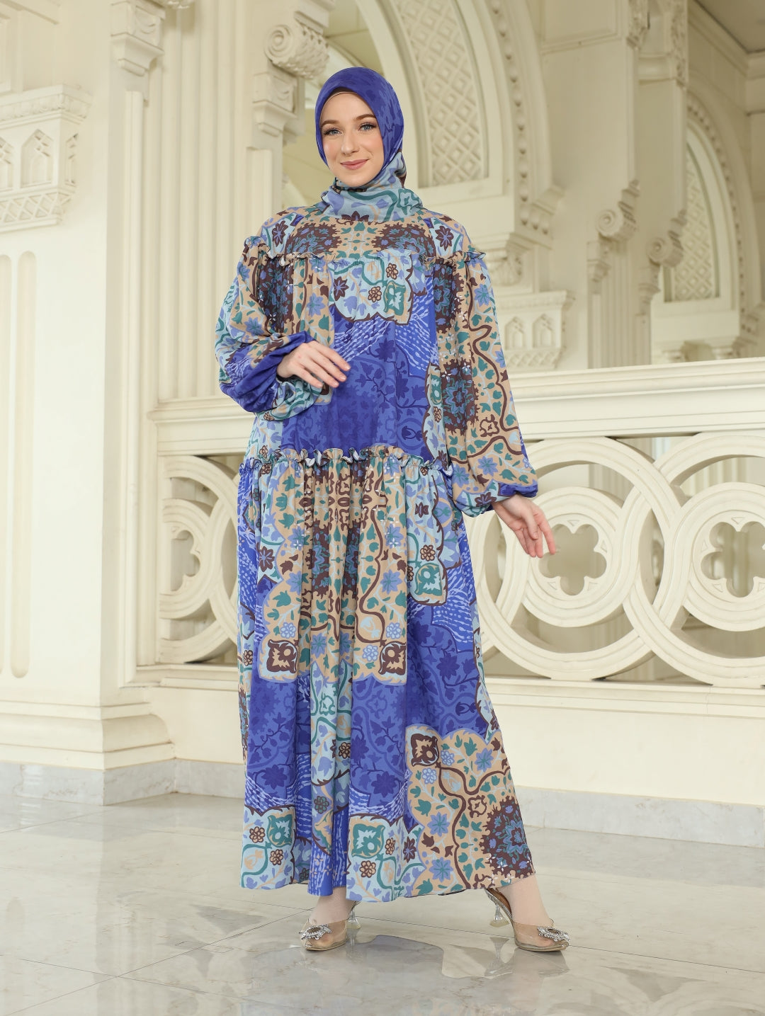 Fatiya Dress - Very Peri