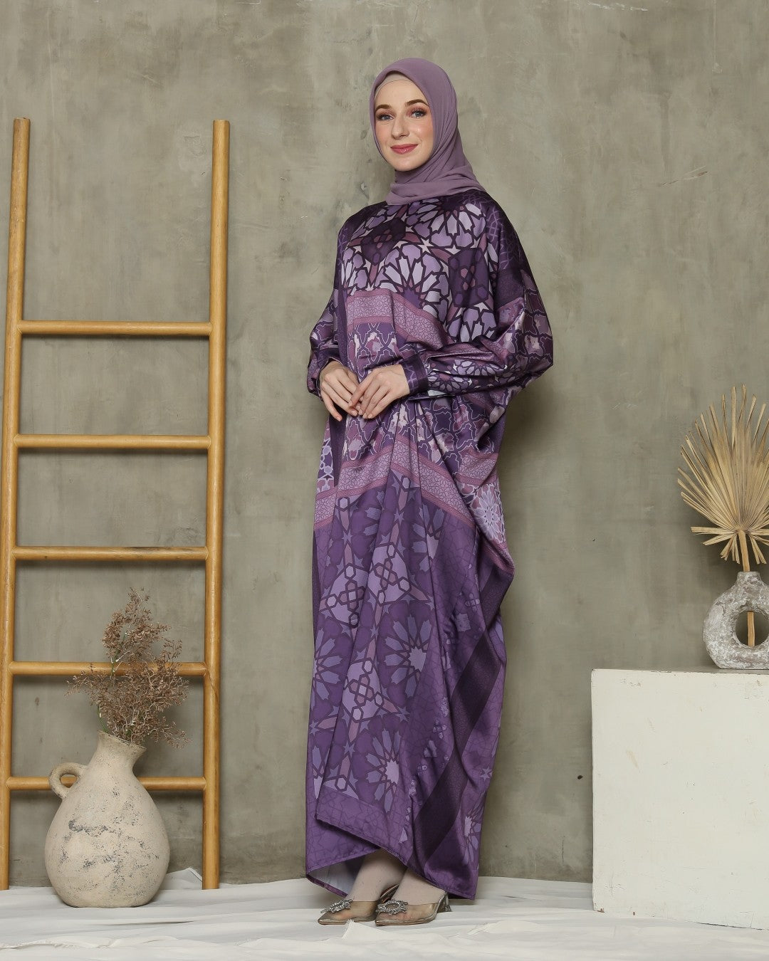 Biyya Kaftan - Hawthorn Rose