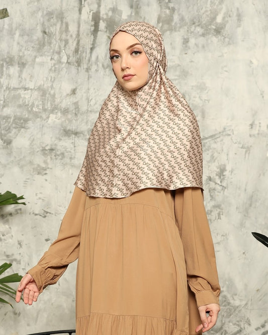 Relax Hijab Insignia - Beige