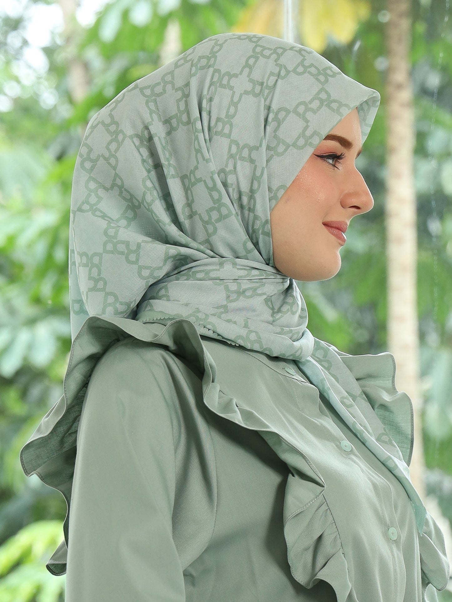 Bondy Scarf - Milky Green