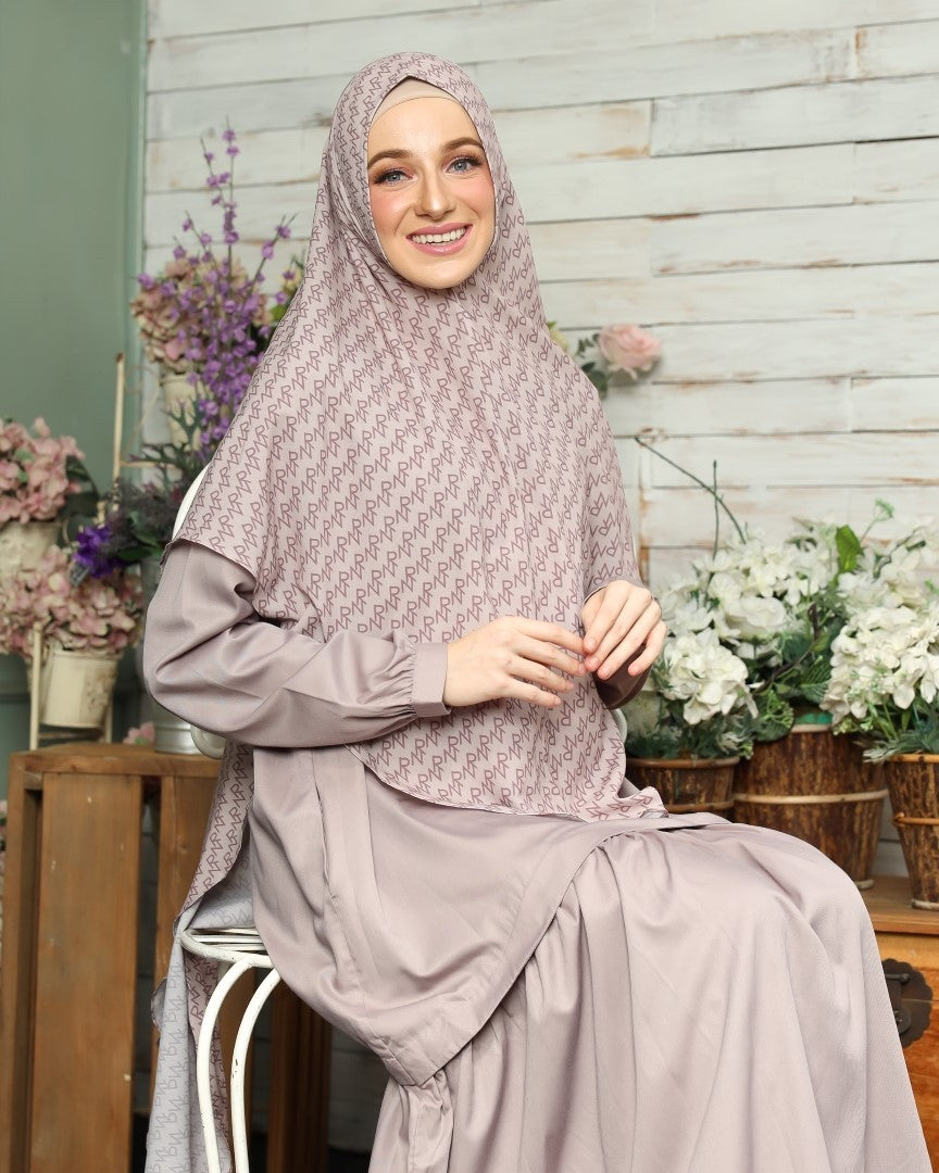 Royale Khimar - Dusty Pink