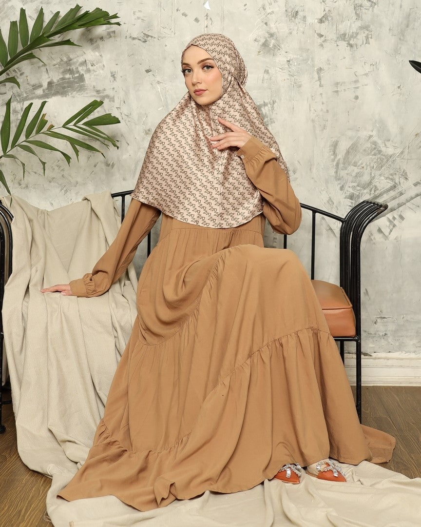 Relax Hijab Insignia - Beige