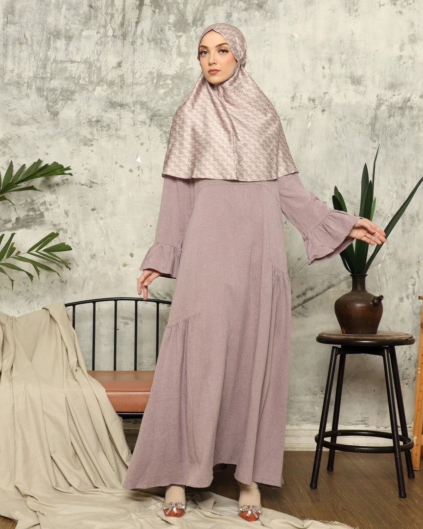 Relax Hijab Insignia - Dusty Pink