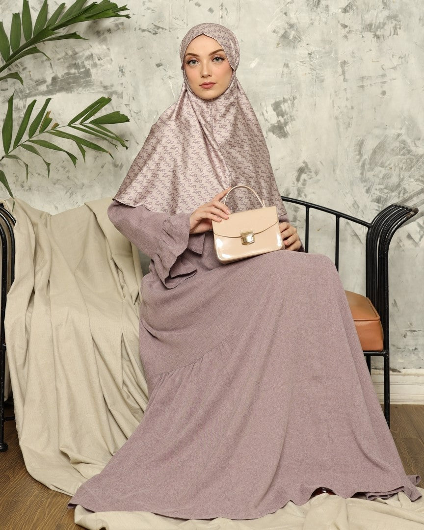 Relax Hijab Insignia - Dusty Pink